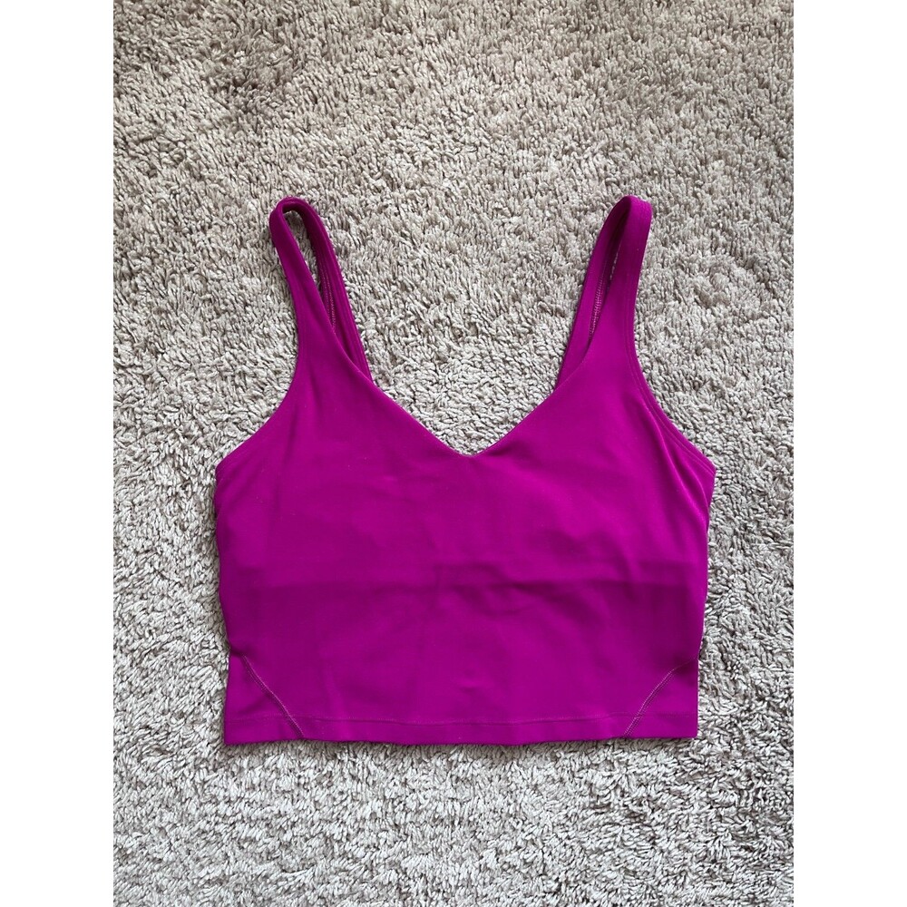 Lululemon Align Tank Top in Magenta Purple Size US 8